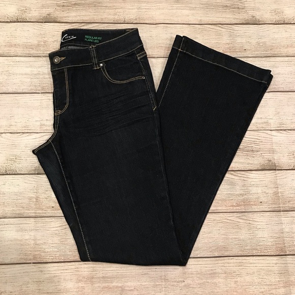 INC International Concepts Denim - INC Regular Fit Flare Jeans Size 4P